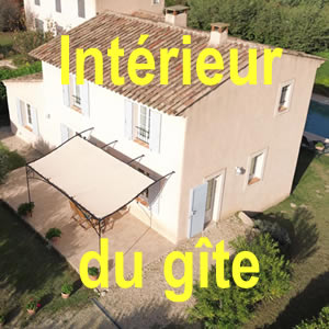 brève visite intérieure du gîte